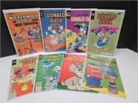 Vintage Walt Disney Comic Books Donald Duck +