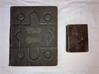 Antique Holy Bibles 1868 and 1892 WG