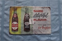 "Dr. Pepper" Retro Tin Sign