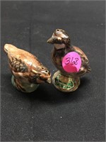 Antique Little Birds Little Salt & Pepper Shakers