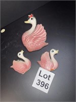 Bradley Ceramics Swan Wall Plaques