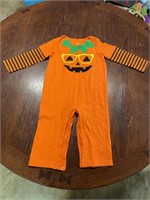 24M Halloween Pumpkin onesie baby/toddler Clothes