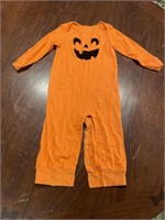 18M Halloween Pumpkin onesie kids boy/girl