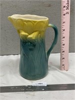 1950’s Royal Copley Relief 8" Daffodil Pitcher