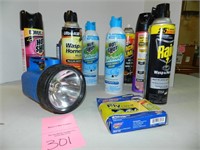 Sprays, Inflator, Lights, Ribbon, etc.