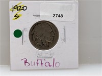 1920-S Buffalo Nickel