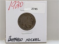 1920 Buffalo Nickel