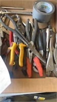 Large Lot Of Pliers and Cutters