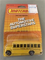 Matchbox mb47 school bus die cast vehicle