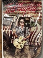 Ted Nugent Autographed Poster