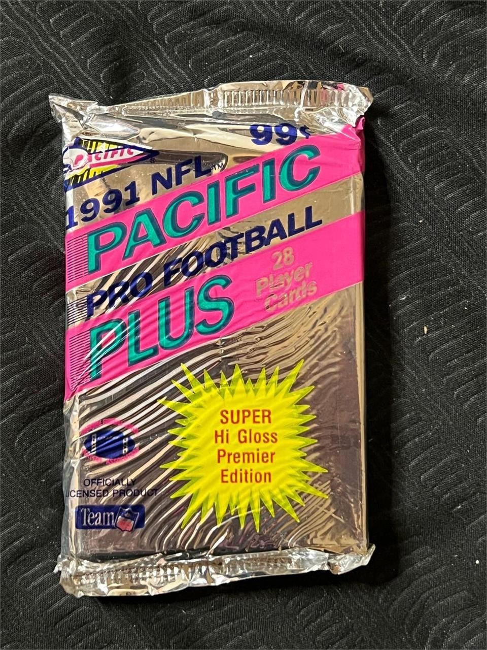 1991 NFL Pro Football Pacific Plus Cards - Sealed