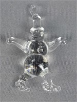 Michael Dorofee Art Glass Snowman 1983