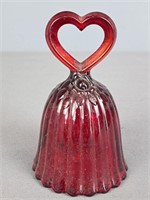 Ruby Red Fenton Glass Bell