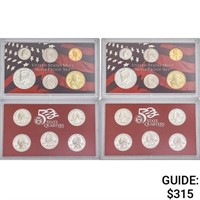 2004 Silve PR Sets (22 Coins)