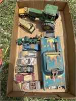 Toy cars & tractors