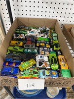 Lot of toy cars hotwheels matchbox