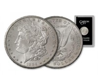 1884 CC GSA Morgan Silver Dollar