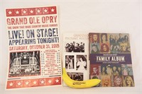 3 Pcs. Grand Ole Opry Poster, Opry History Books++