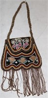 IROQUOIS BEADED BAG, GOOD CONDITION, 15" L, 5