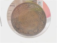 1912 Large Canadian Penny