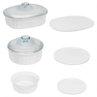 C9267  CorningWare French White 8-Piece Casserole