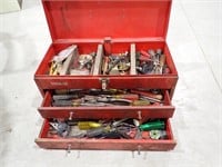 Stack-On 2 Drawer Tool Box with Contents