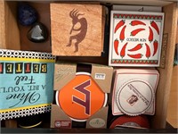 Assorted Decorative Coasters - VT; Kokopelli;