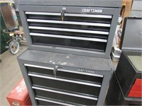 Craftsman Tool Box 2 Piece Roll Around with Keys