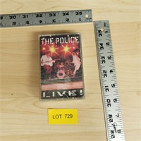 The Police Live Sealed Audio Cassettes