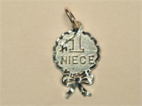 Sterling Silver "#1 Neice" Pendant