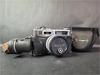 Yashica Electro 35 Camera with Strap Case