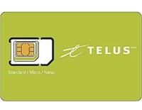 PREPAID SIMCARD FOR TELUS DEVICES