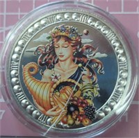 Zodiac challenge coin