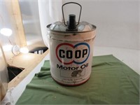 Co-Op 5 gal Motor Oil Can