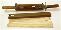 Pair early wood cased daggers