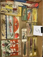 Old Fishing Lures and Supplies