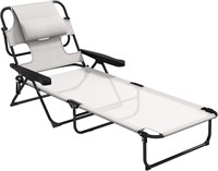 Outsunny Tanning Chaise Lounge Chair.