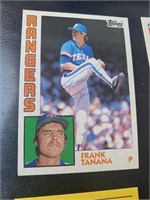 FRANK TANANA TOPPS AUTO