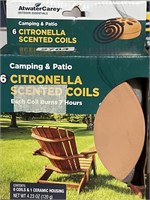 ATWATER CARRY CITRONELLA SCENTED COILS