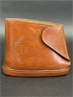 Galco Brown Leather Slip On Recoil Pad Cover