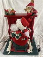 Animated Piano Santa