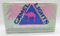 (50) CAMEL LIGHTS MATCH BOOKS SEALED PACKAGED