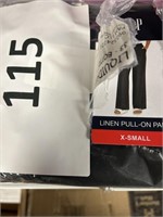 Gap linen pull on pant XS