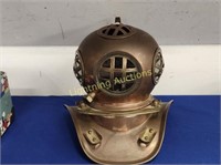 VINTAGE DIVING HELMET LAMP SHADE