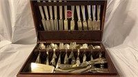 Nakens Silverware Chest with Silverware