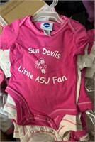 NEW - ASU Sun Devils Onesie Set 2  0-3 months