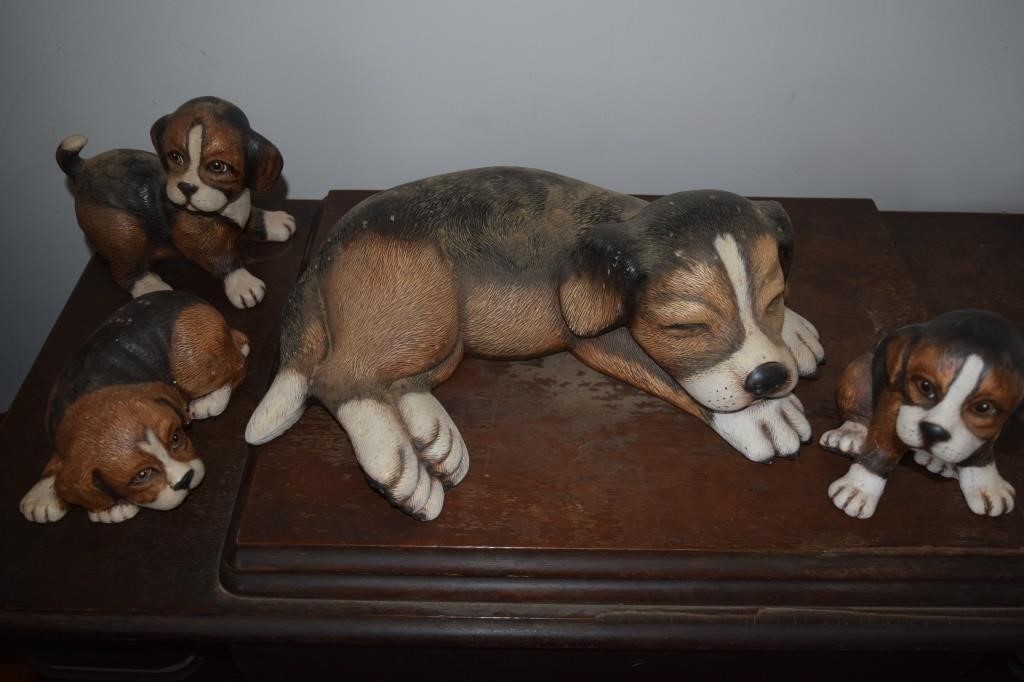 Scioto Ceramic Beagles