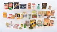 LARGE COLLECTION OF VINTAGE PRODUCT SAMPLES
