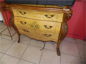 Decorative 3 Drawer Bombay Chest - rough