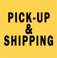 PICK-UP & SHIPPING